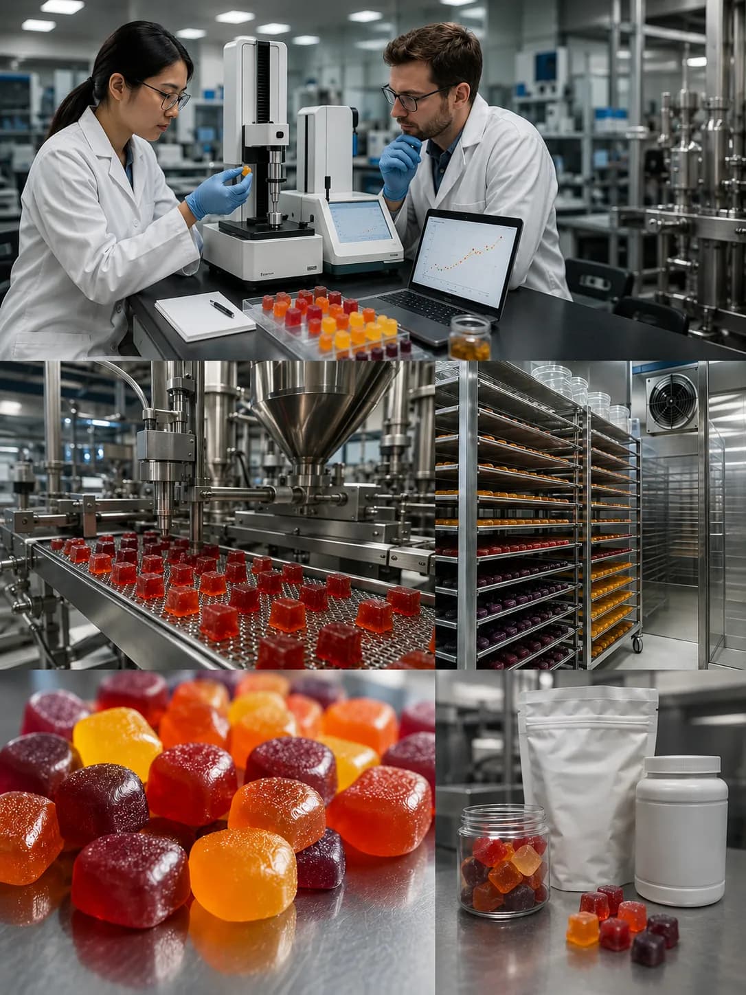 Professional illustration for The Anatomy of a Gummy Depositor: Manifolds, Nozzles, and Accuracy - Probiota Innovations