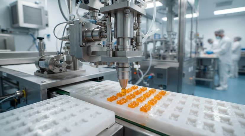 Advanced starchless mogul technology equipment ensuring TGA and Health Canada GMP compliance
