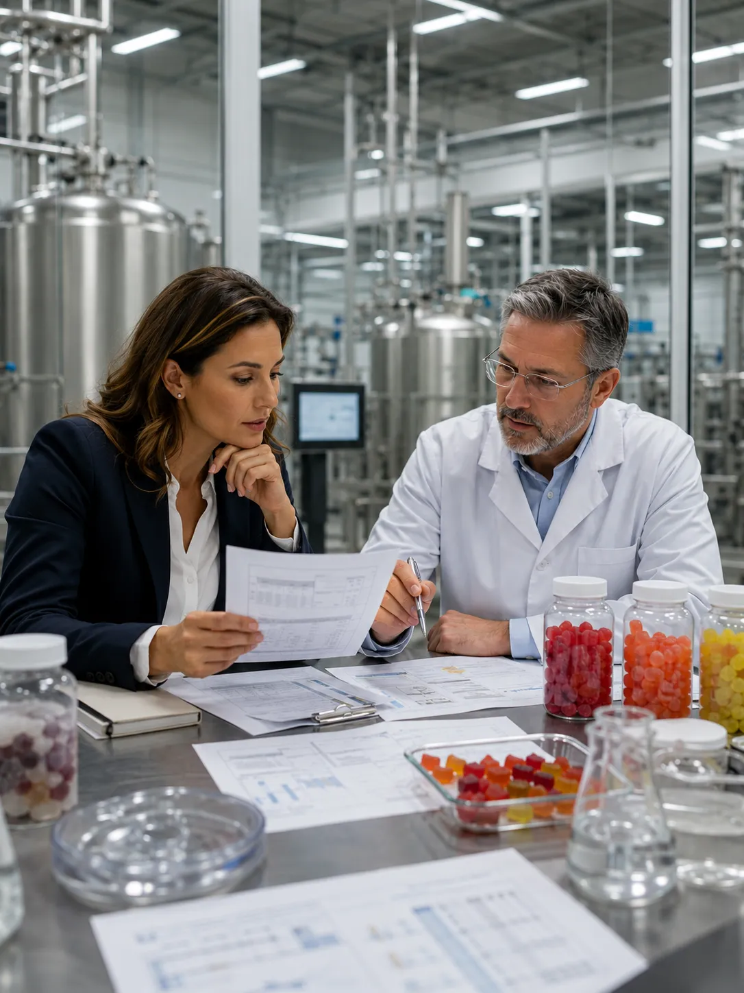 Professional illustration for The Contract Manufacturer Rework Policy: Questions to Ask Before Signing - Probiota Innovations