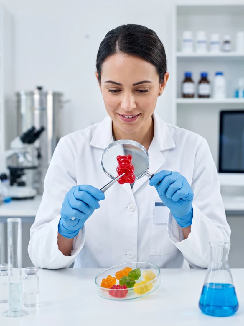 Texture and stability of pectin based gummies