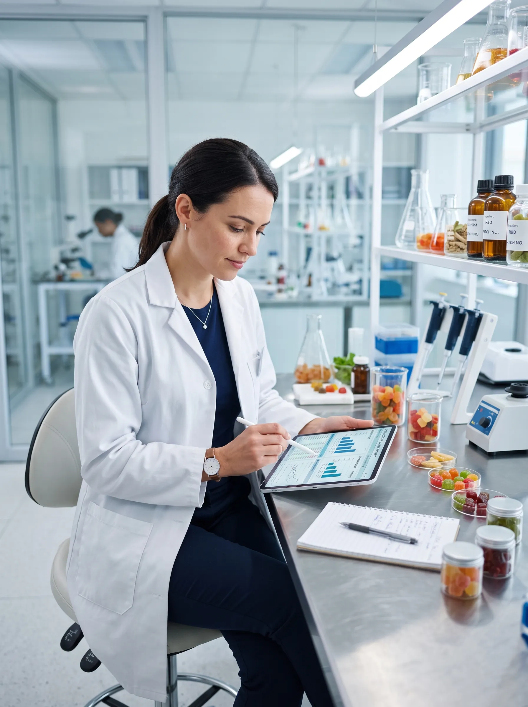 Functional gummies for immunity and stress