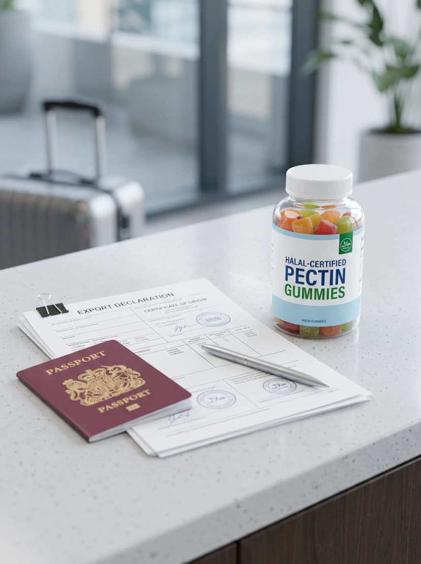 TGA and Health Canada gummy export requirements