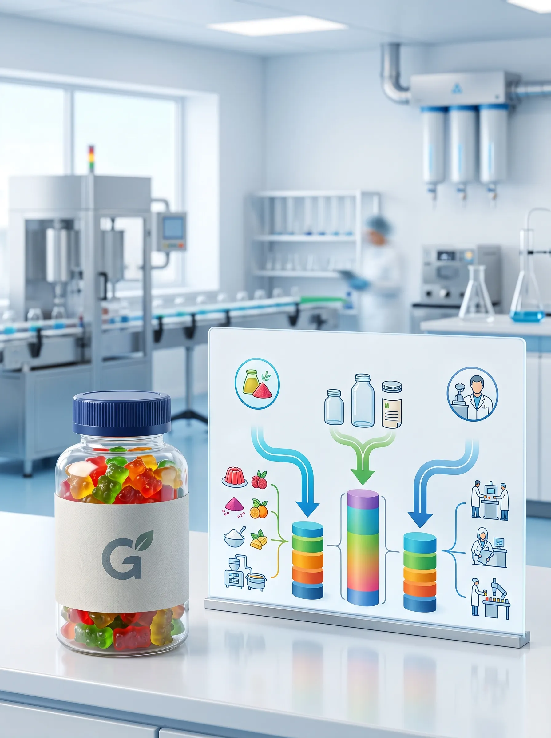 Cost analysis pectin vs gelatin gummies