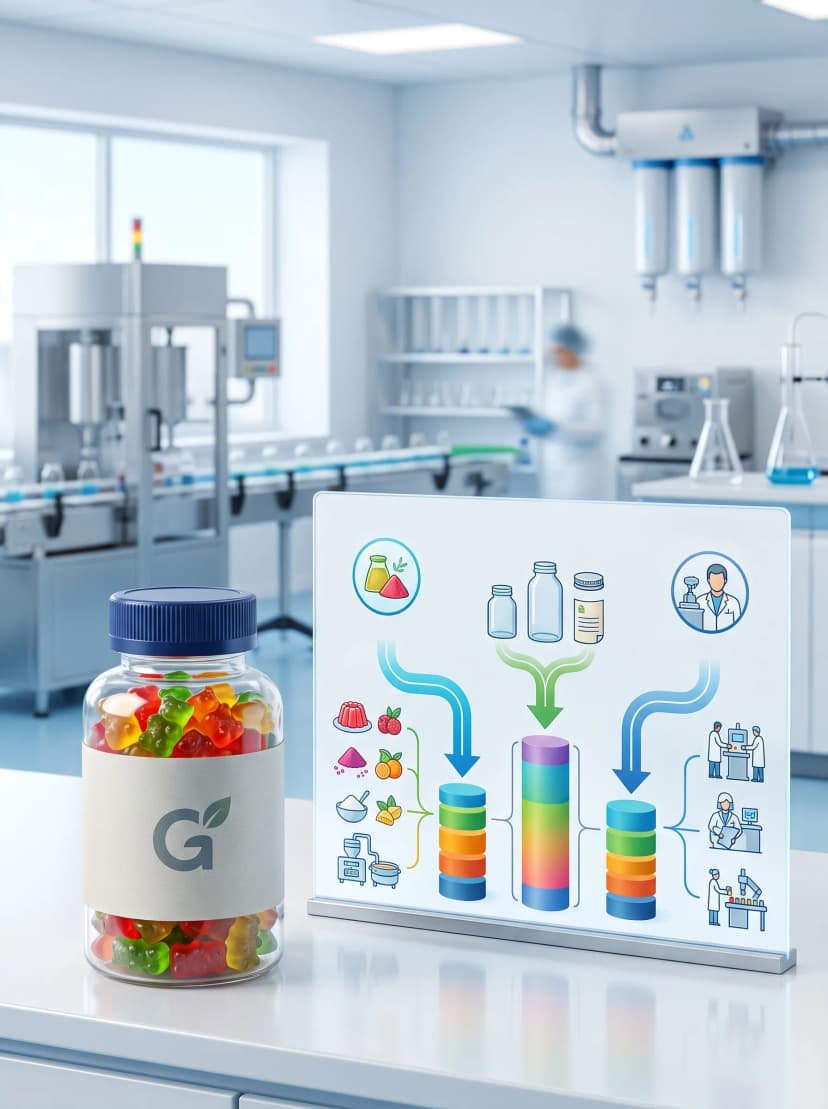 Cost analysis pectin vs gelatin gummies