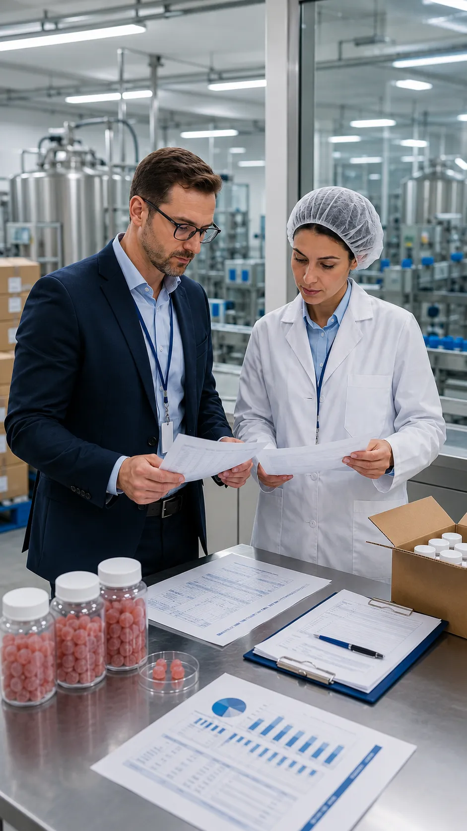 Professional illustration for Retailer Supplier Audits: What Major Chains Expect from Your Gummy CMO - Probiota Innovations
