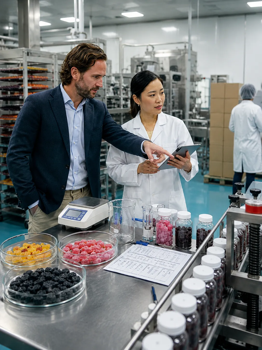 Professional illustration for The Gummy CMO Audit: What to Look For During Your Facility Walkthrough - Probiota Innovations