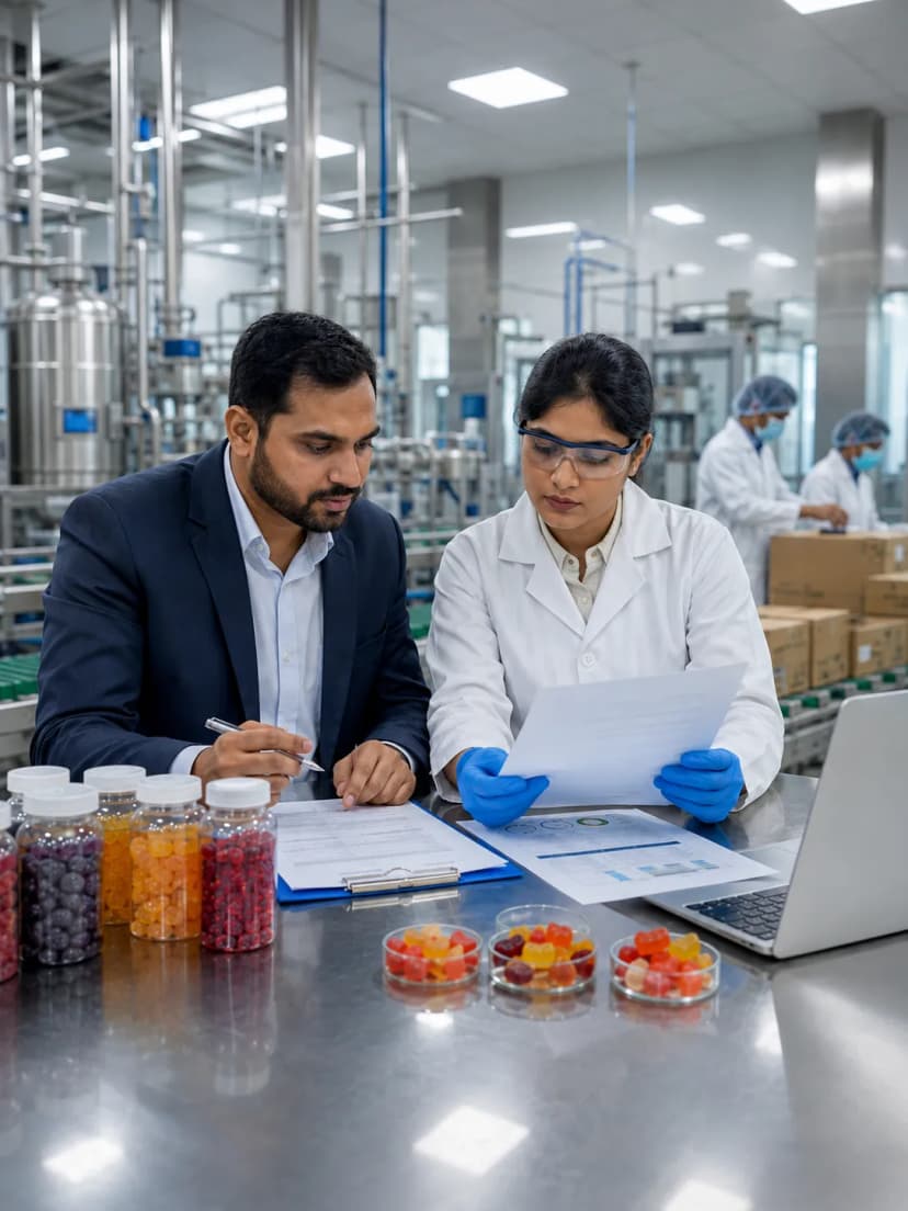 Professional illustration for Exporting Nutraceuticals From India: A Complete Brand Guide - Probiota Innovations
