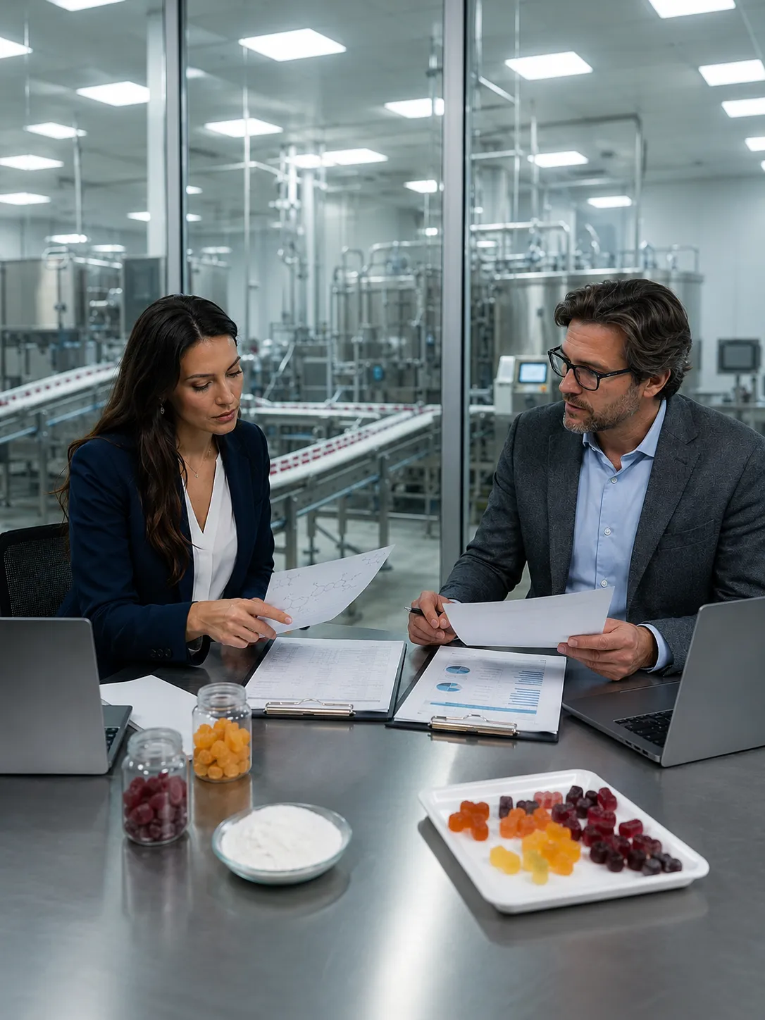 Professional illustration for How to Negotiate a Gummy Manufacturing Contract: Clauses to Watch - Probiota Innovations