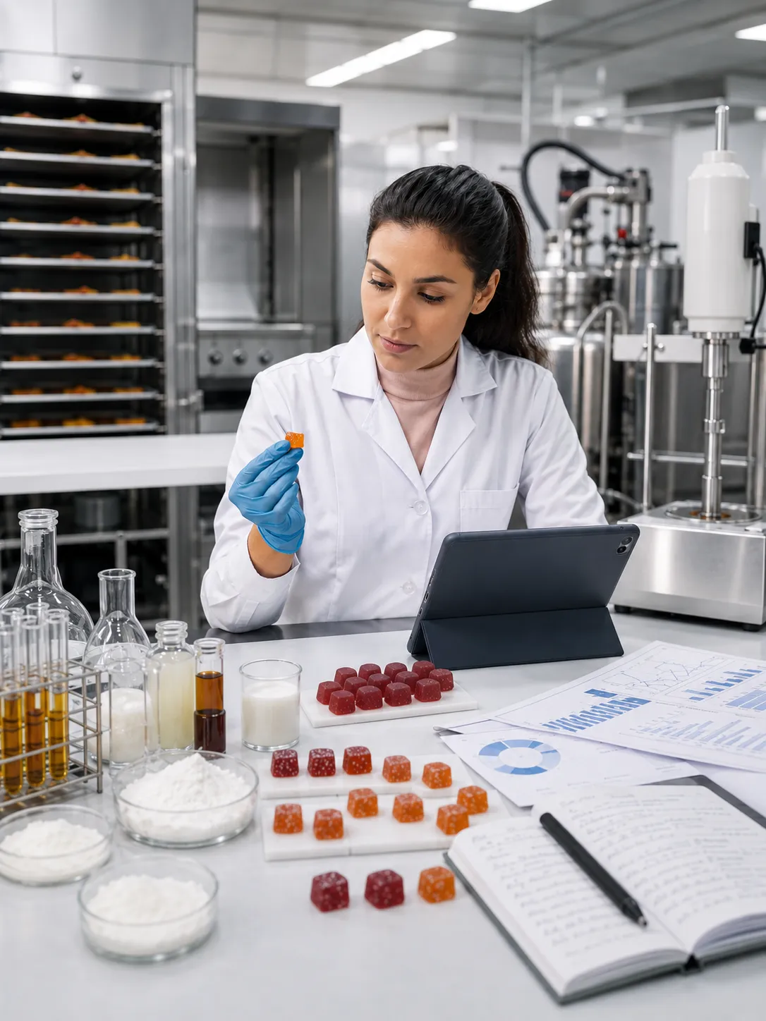 Professional illustration for Keto Gummy Manufacturing: Navigating the Fats vs Gelling Agent Conflict - Probiota Innovations