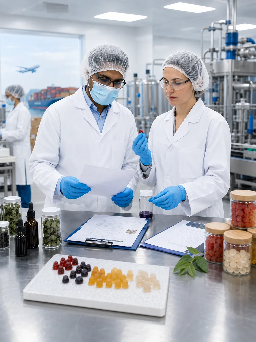 Professional illustration for The Financial Risks of Using Uncertified Raw Materials in Gummies - Probiota Innovations
