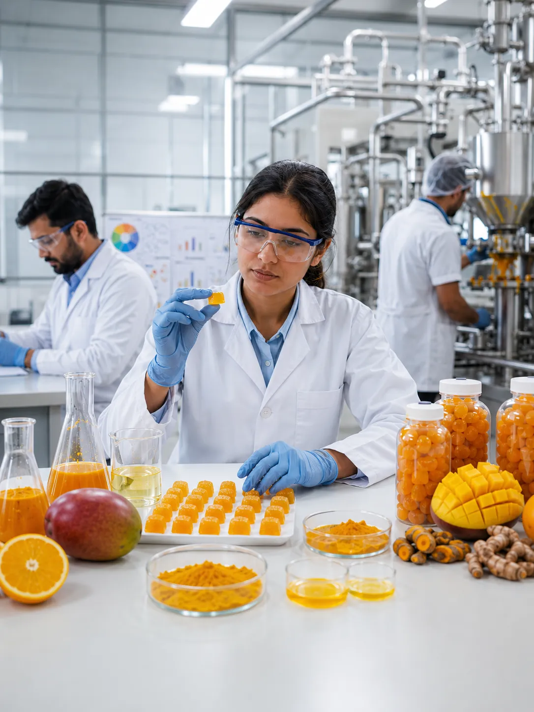 Professional illustration for Formulating Hair, Skin, and Nails Gummies: Biotin vs. Silica - Probiota Innovations