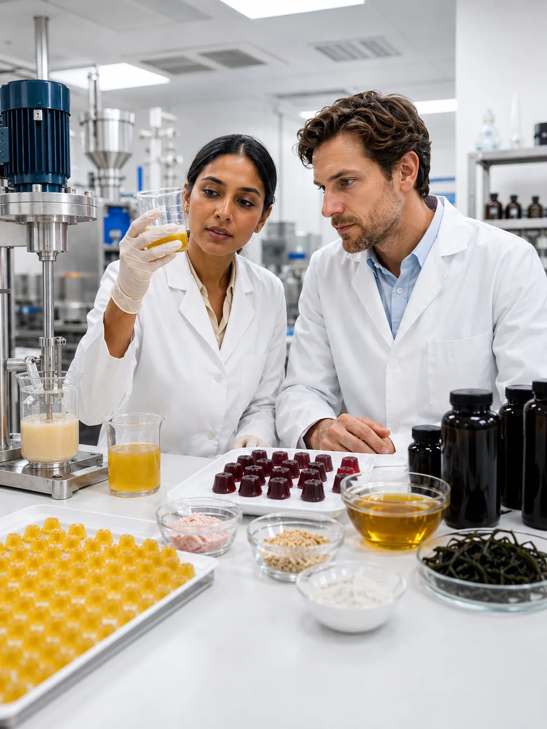Oil-Based Actives in Pectin Gummies: The Emulsification Challenge