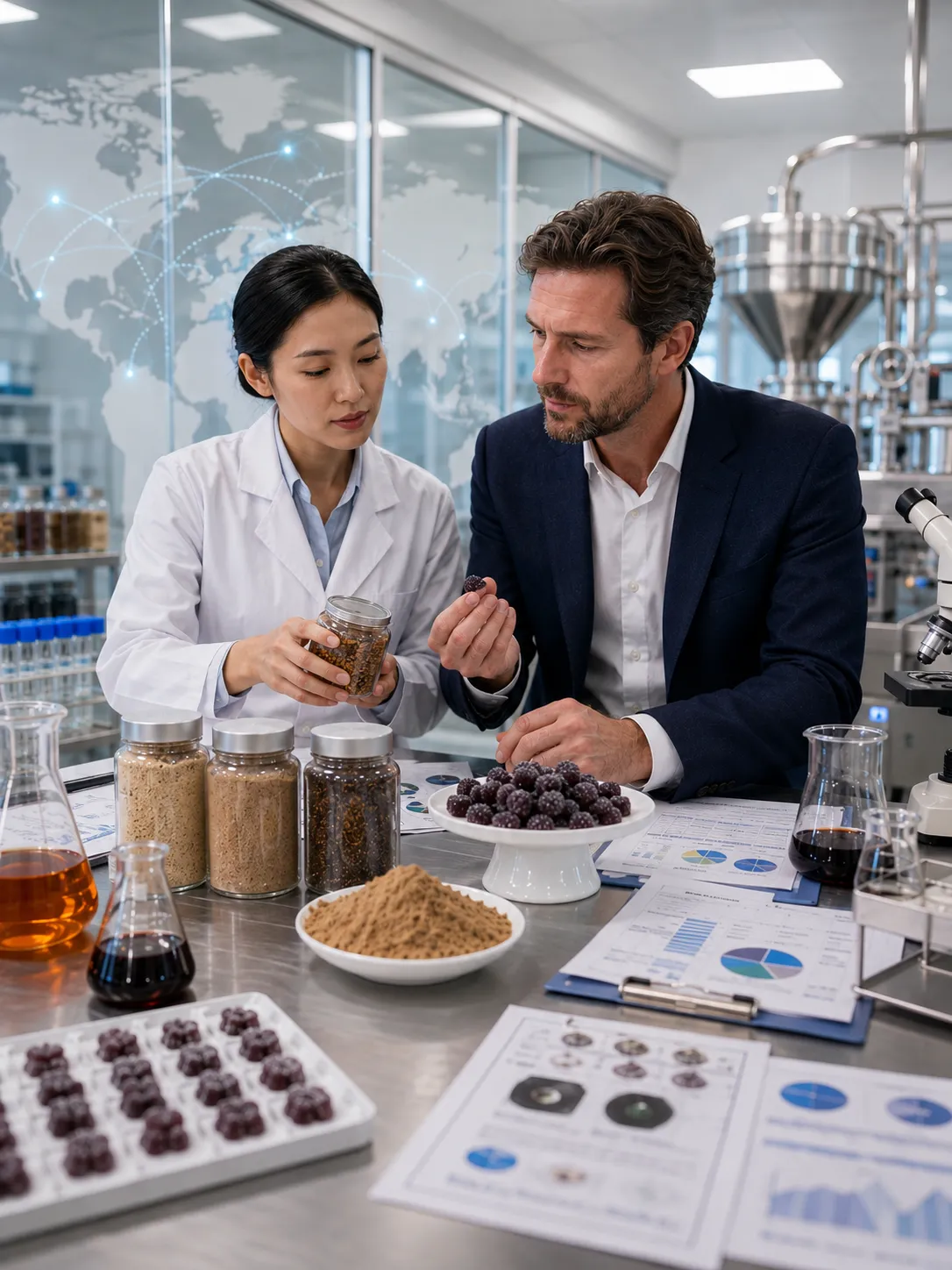 Mushroom Gummies: Sourcing Lion's Mane and Reishi for Global Export